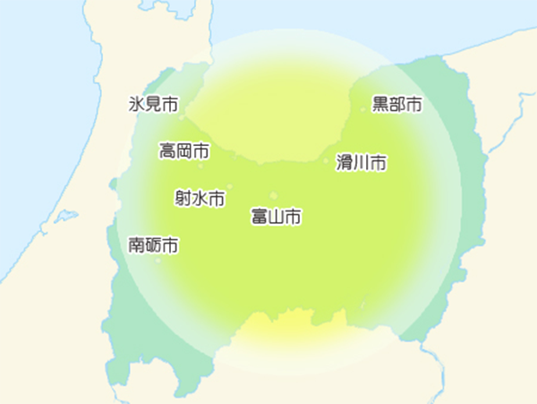活動範囲エリア