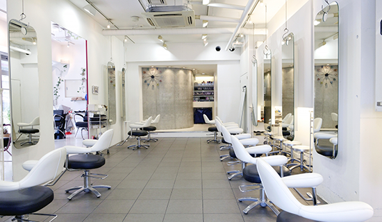 美容院でのご利用